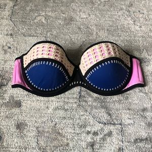 Crochet bikini top